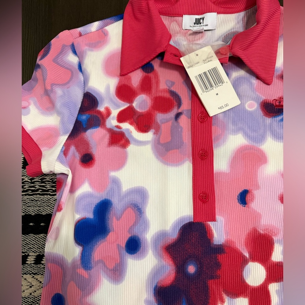 Juicy Couture floral dress. Size Medium - Picture 3 of 4